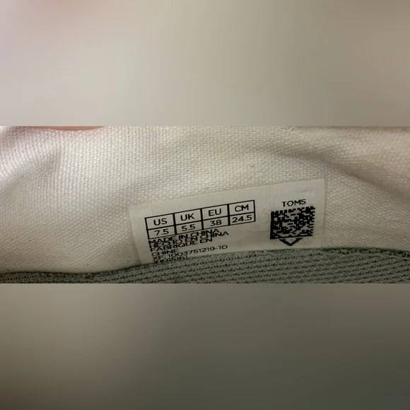 Toms Women’s Sneakers Size 7-1/2 - Picture 12 of 12